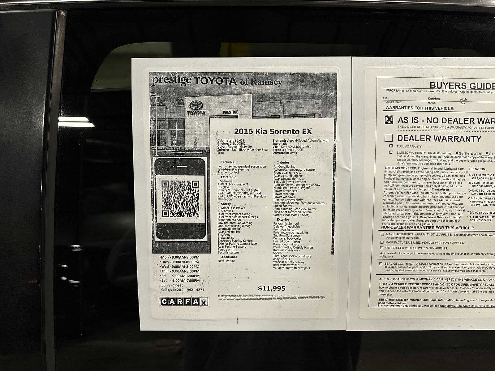 Thumbnail: 2016 Kia Sorento - 13