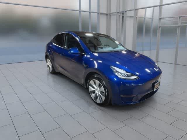 Used 2021 Tesla Model Y Long Range with VIN 5YJYGDEE3MF145440 for sale in Ramsey, NJ