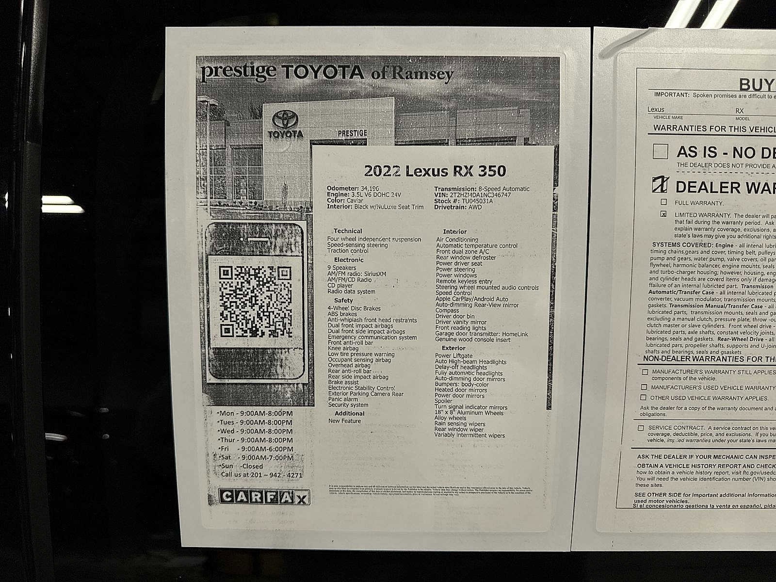 Thumbnail: 2022 Lexus RX - 13