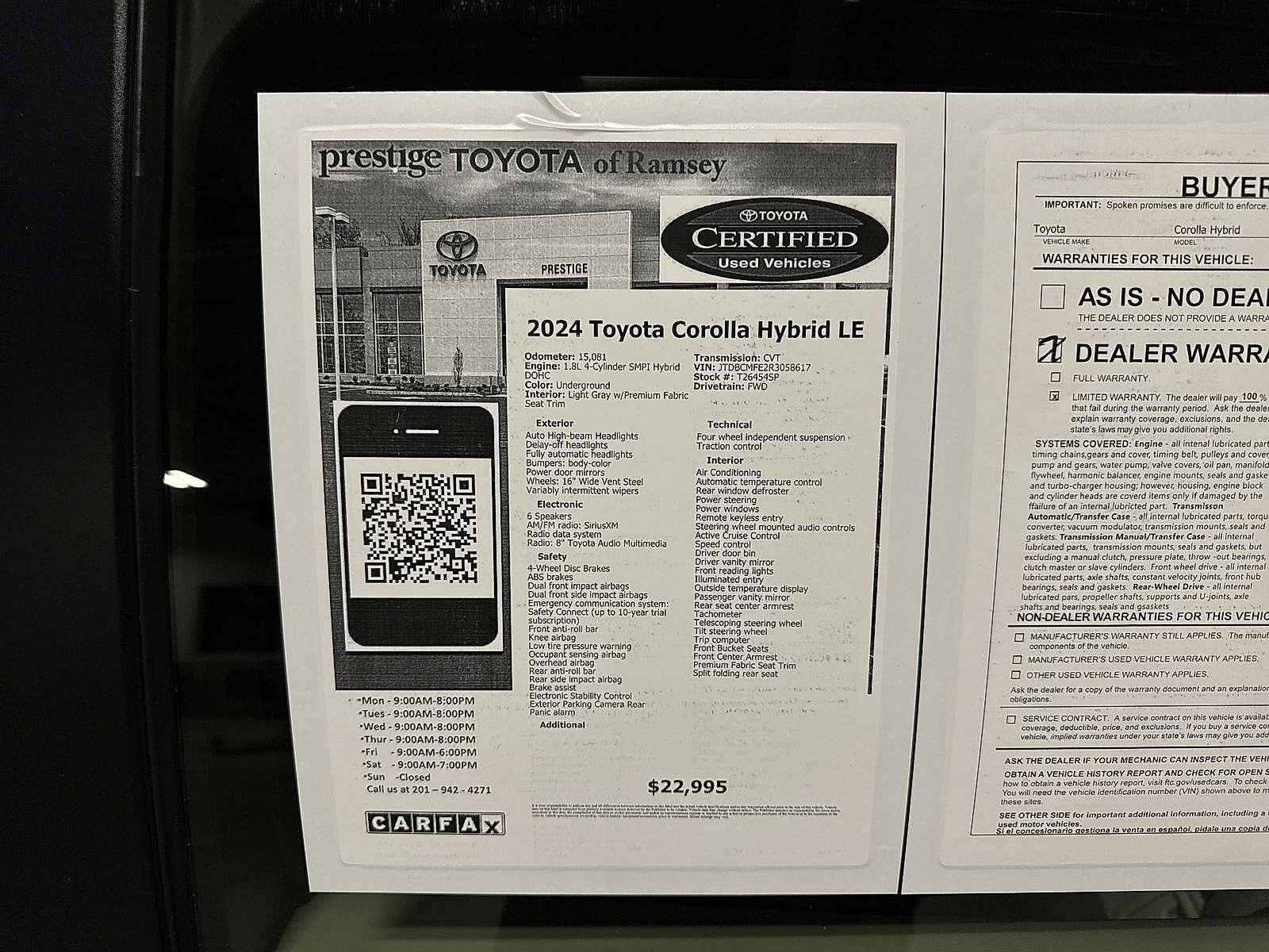 Thumbnail: 2024 Toyota Corolla - 13