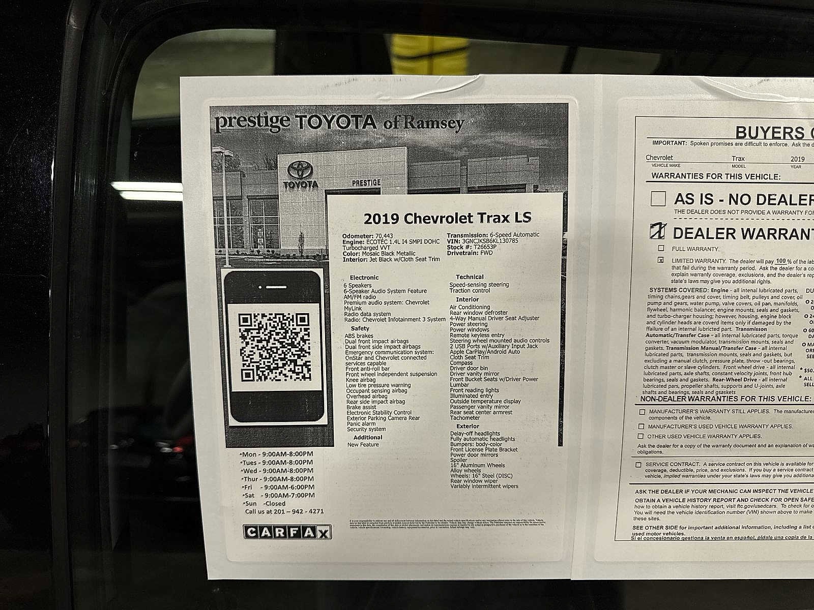 Thumbnail: 2019 Chevrolet Trax - 13