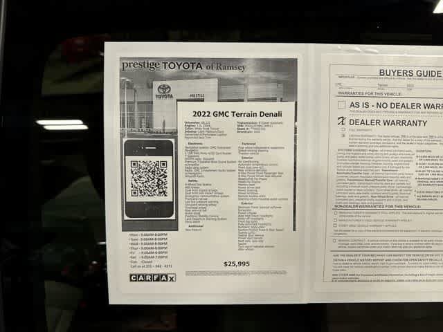 Thumbnail: 2022 GMC Terrain - 13