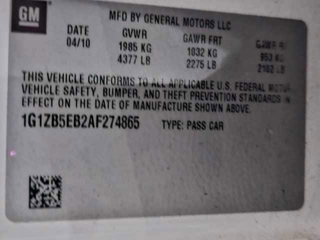 Thumbnail: 2010 Chevrolet Malibu - 9