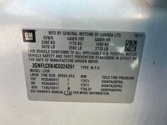 Thumbnail: 2012 Chevrolet Equinox - 9