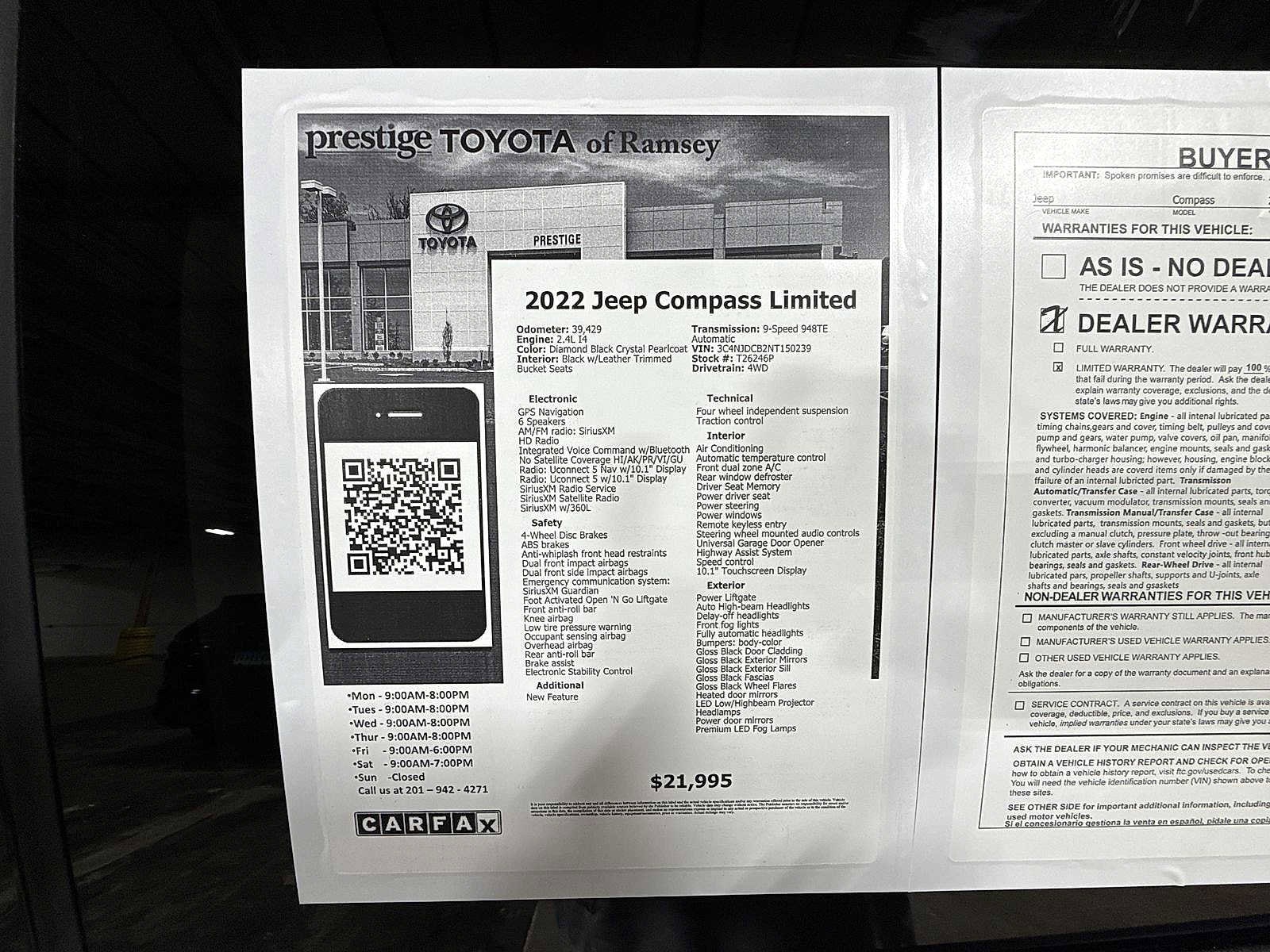 Thumbnail: 2022 Jeep Compass - 13