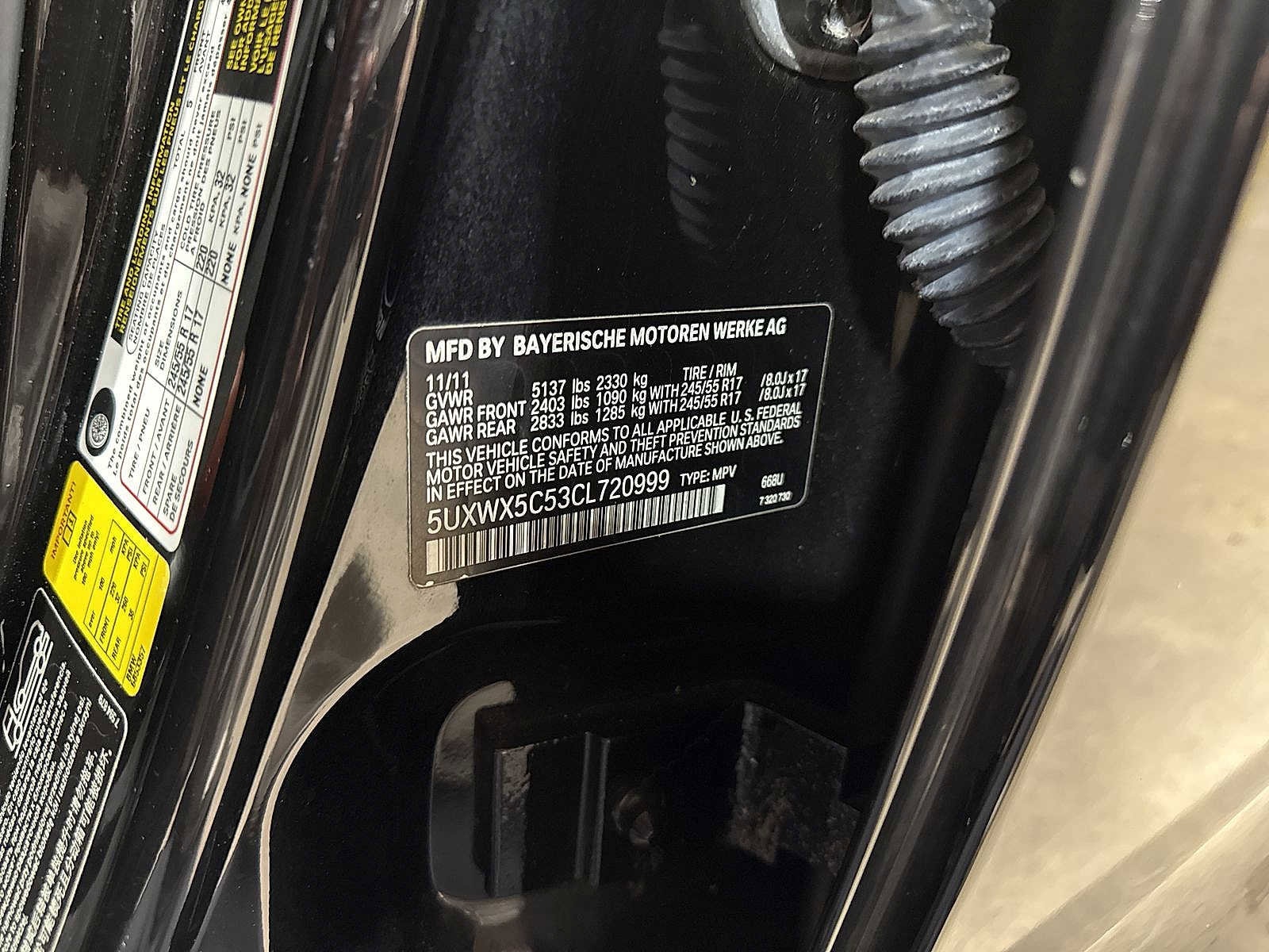 Thumbnail: 2012 BMW X3 - 14