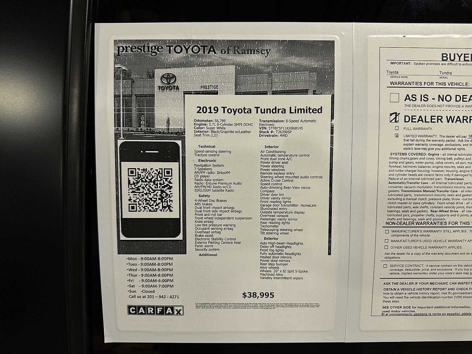 Thumbnail: 2019 Toyota Tundra - 13