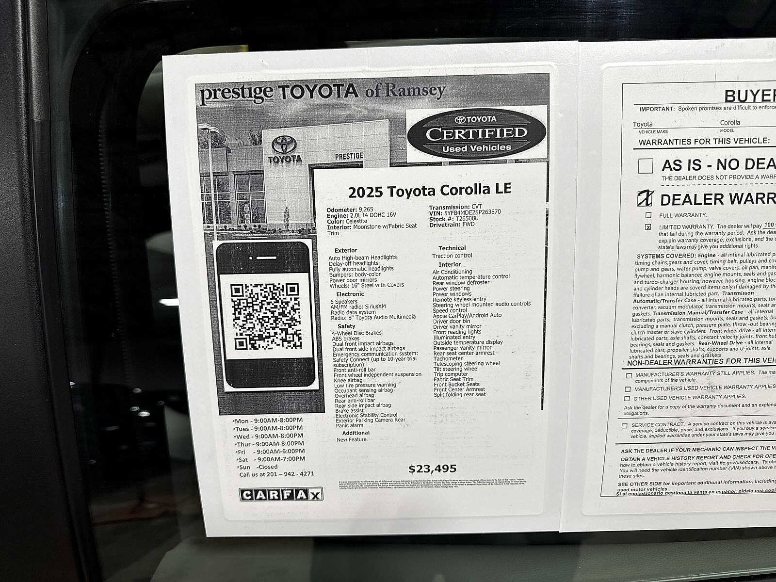 Thumbnail: 2025 Toyota Corolla - 13