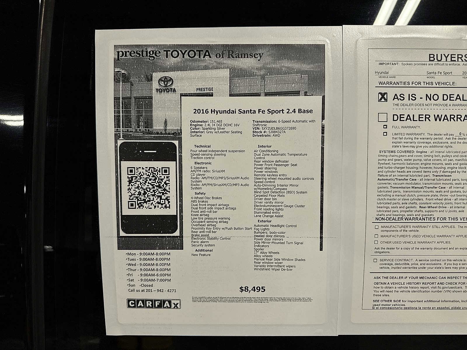 Thumbnail: 2016 Hyundai Santa Fe - 13