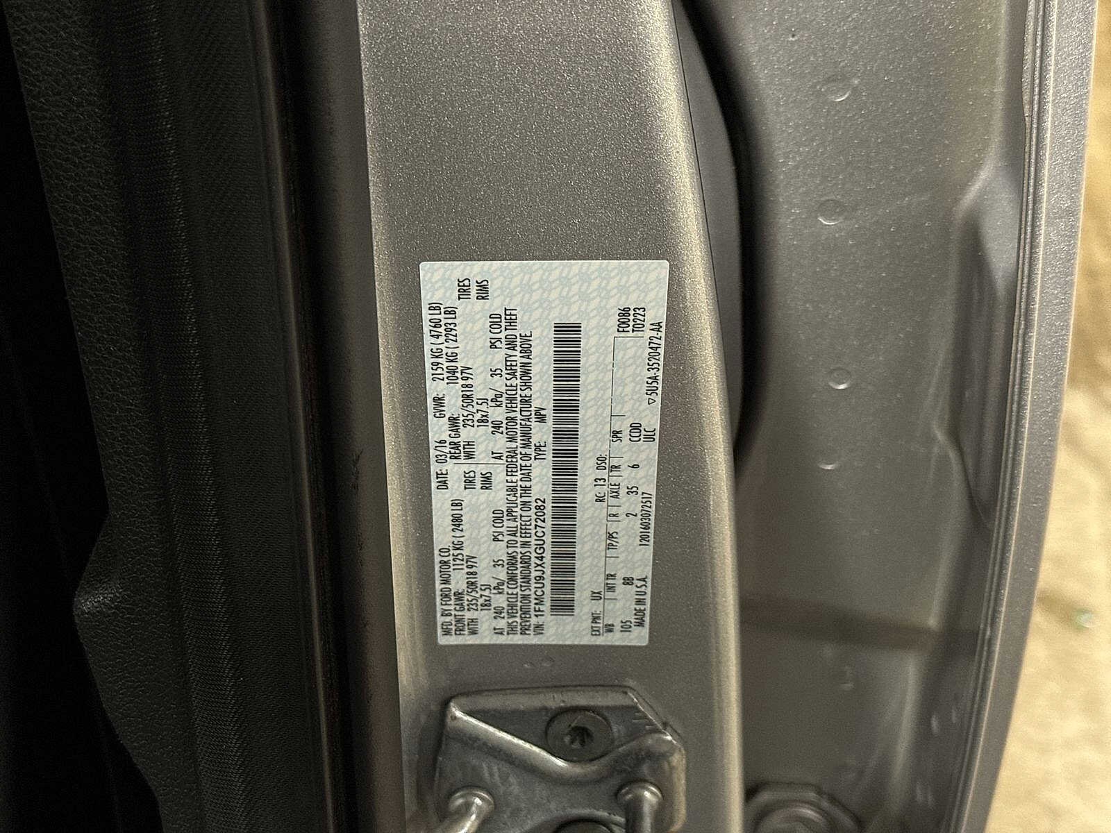 Thumbnail: 2016 Ford Escape - 14