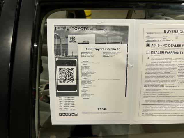 Thumbnail: 1998 Toyota Corolla - 12