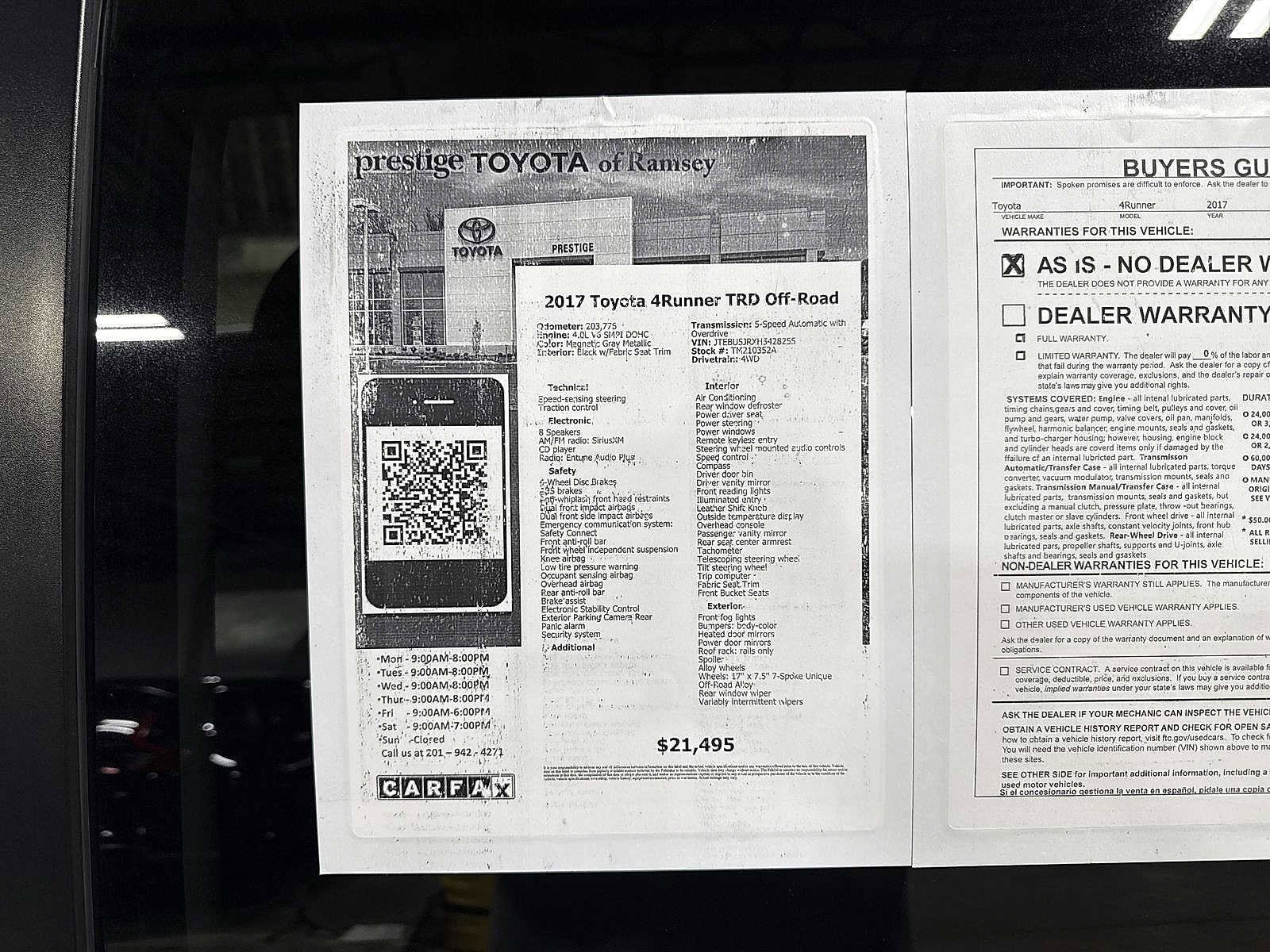 Thumbnail: 2017 Toyota 4Runner - 13