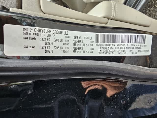 2012 Jeep Grand Cherokee Laredo 9