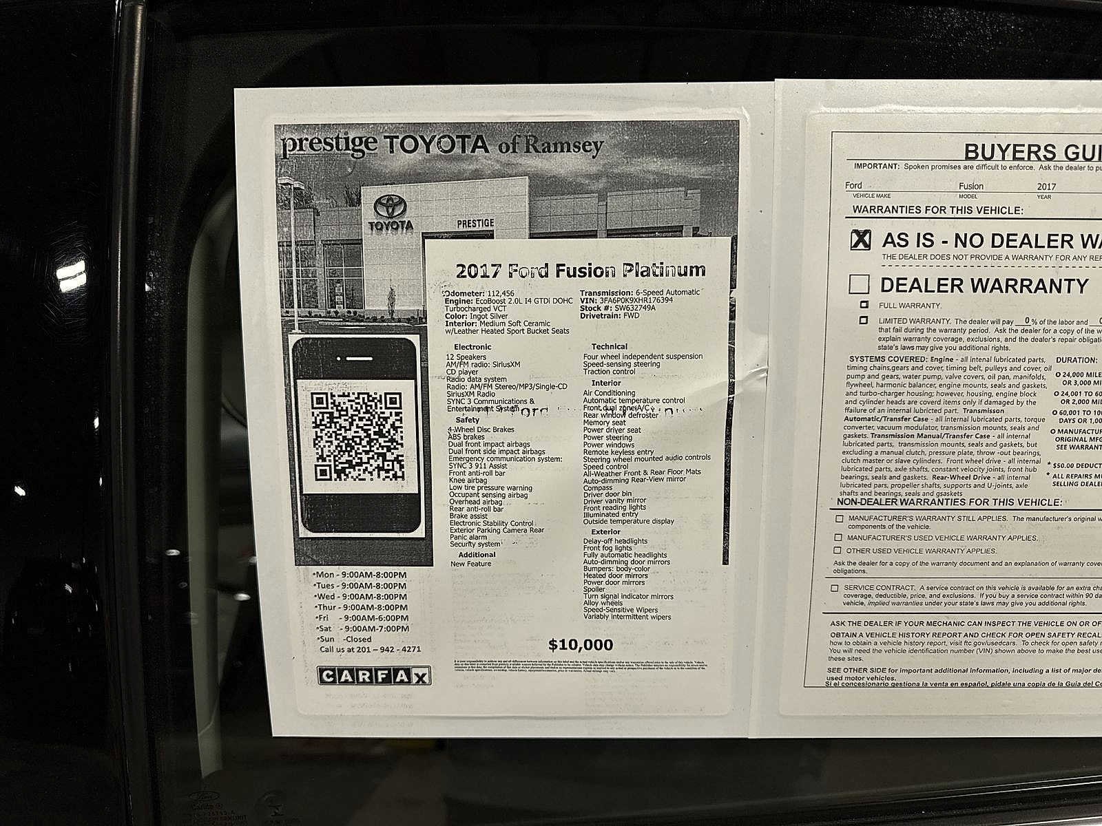 Thumbnail: 2017 Ford Fusion - 12