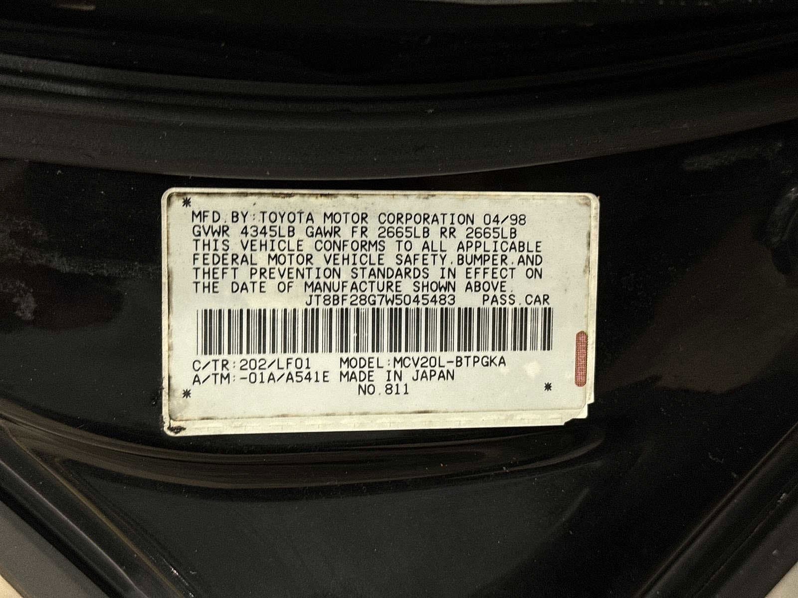 Thumbnail: 1998 Lexus ES - 14