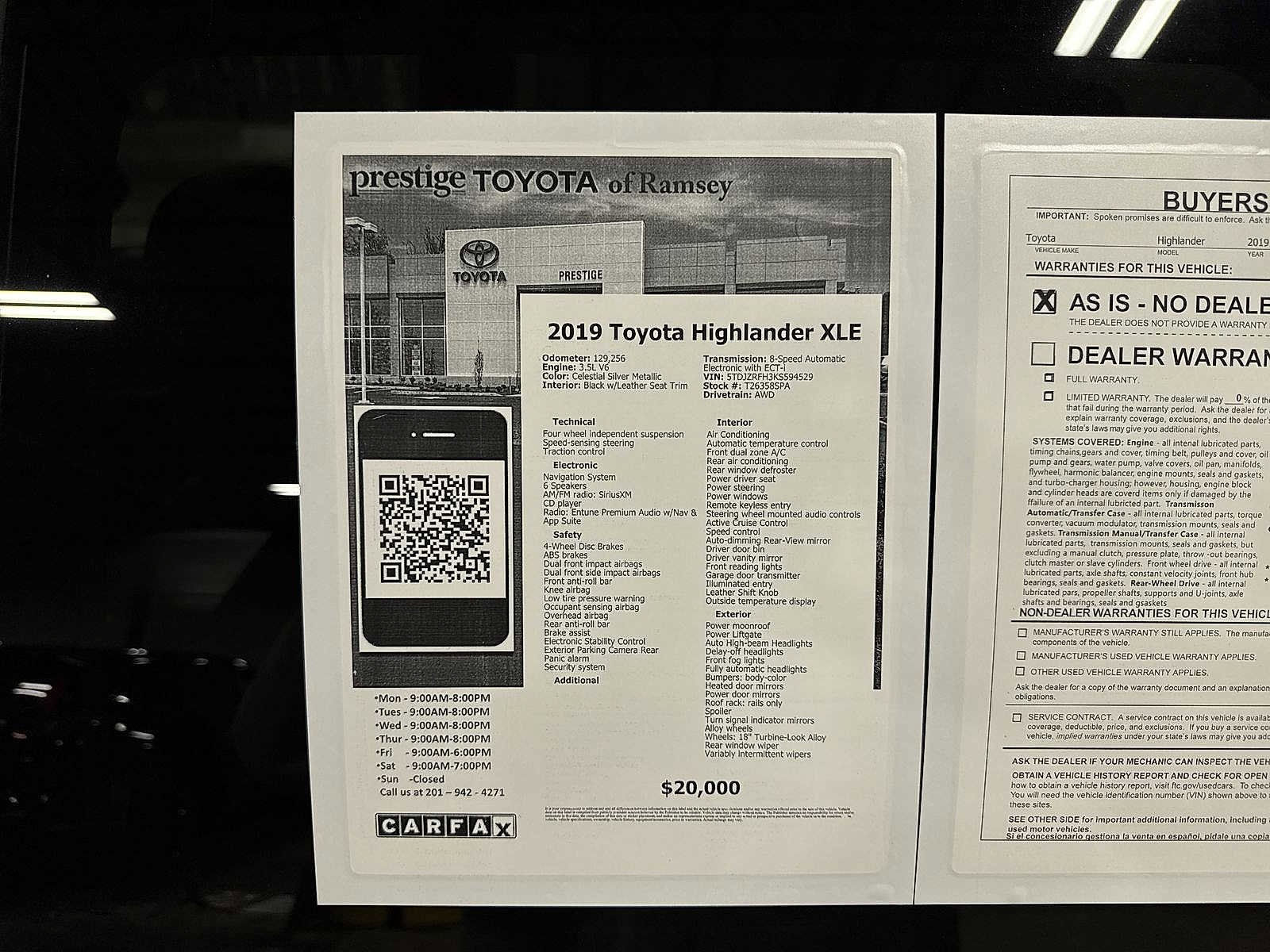 Thumbnail: 2019 Toyota Highlander - 13