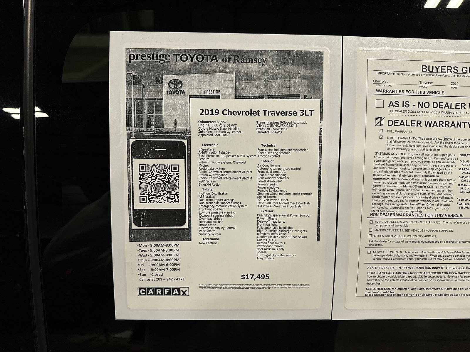 Thumbnail: 2019 Chevrolet Traverse - 13