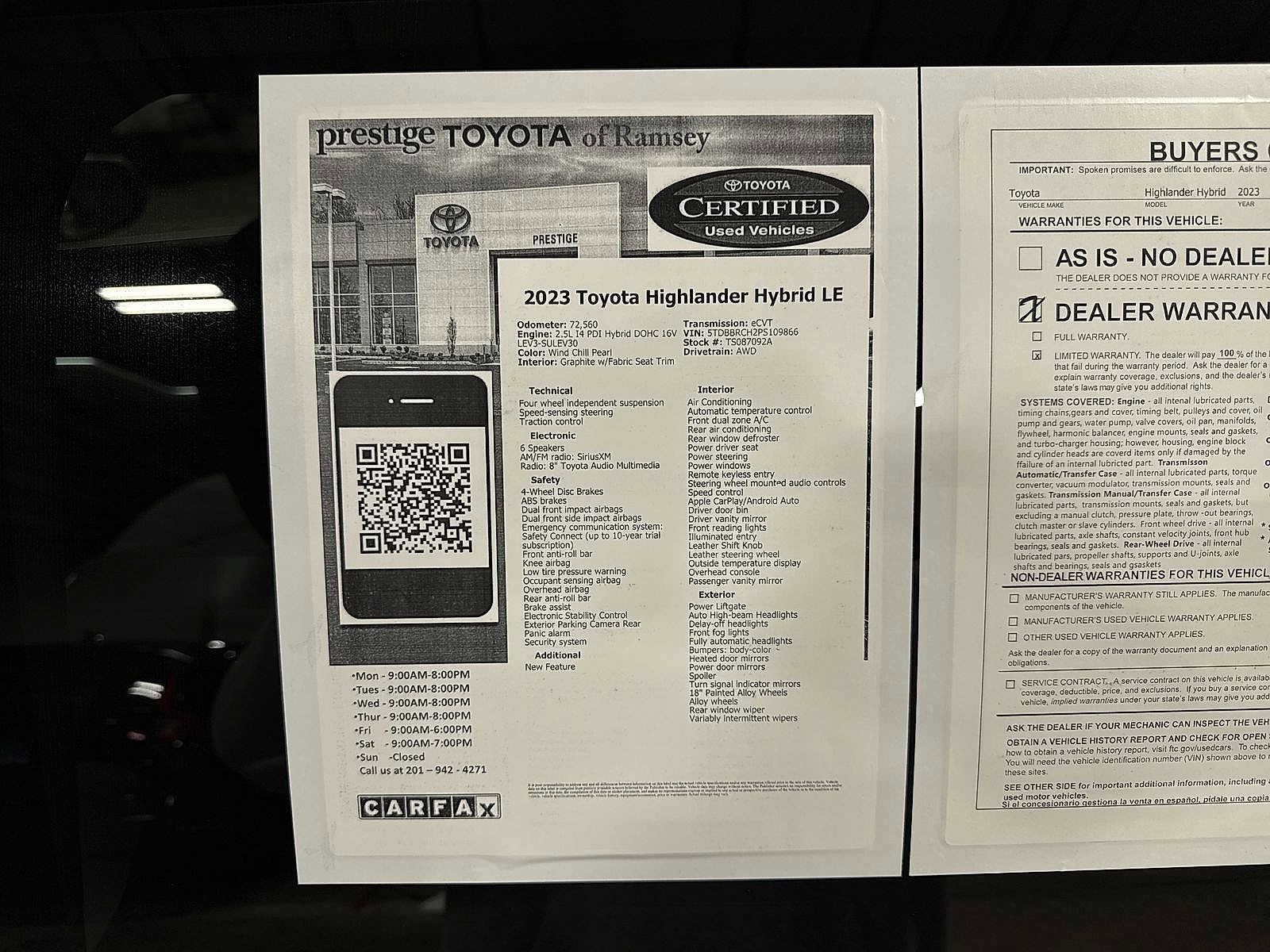 Thumbnail: 2023 Toyota Highlander - 13