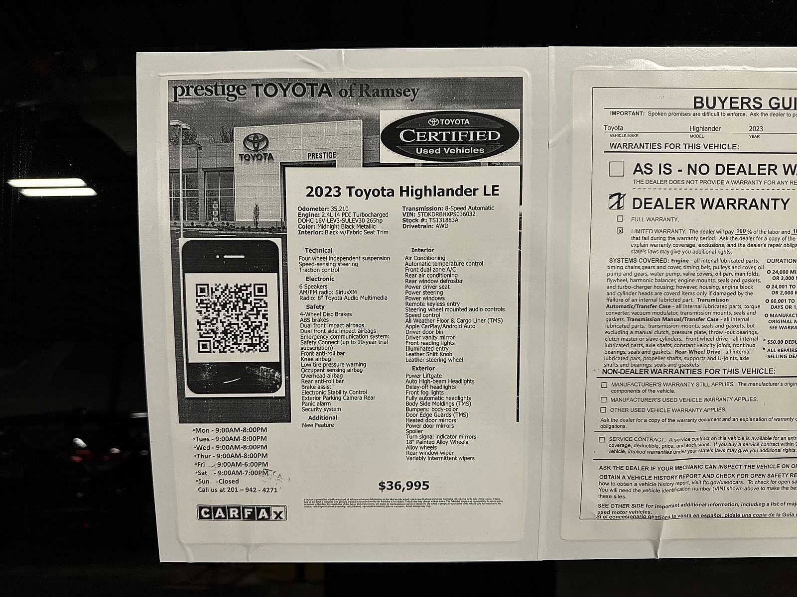 Thumbnail: 2023 Toyota Highlander - 13