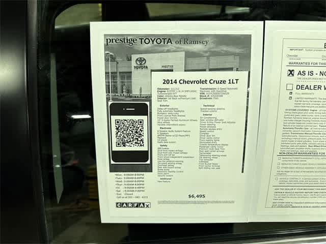 Thumbnail: 2014 Chevrolet Cruze - 13