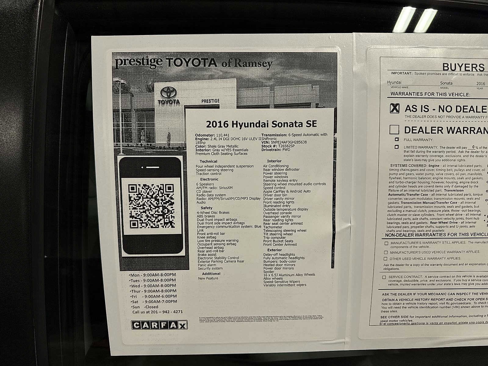 Thumbnail: 2016 Hyundai Sonata - 13