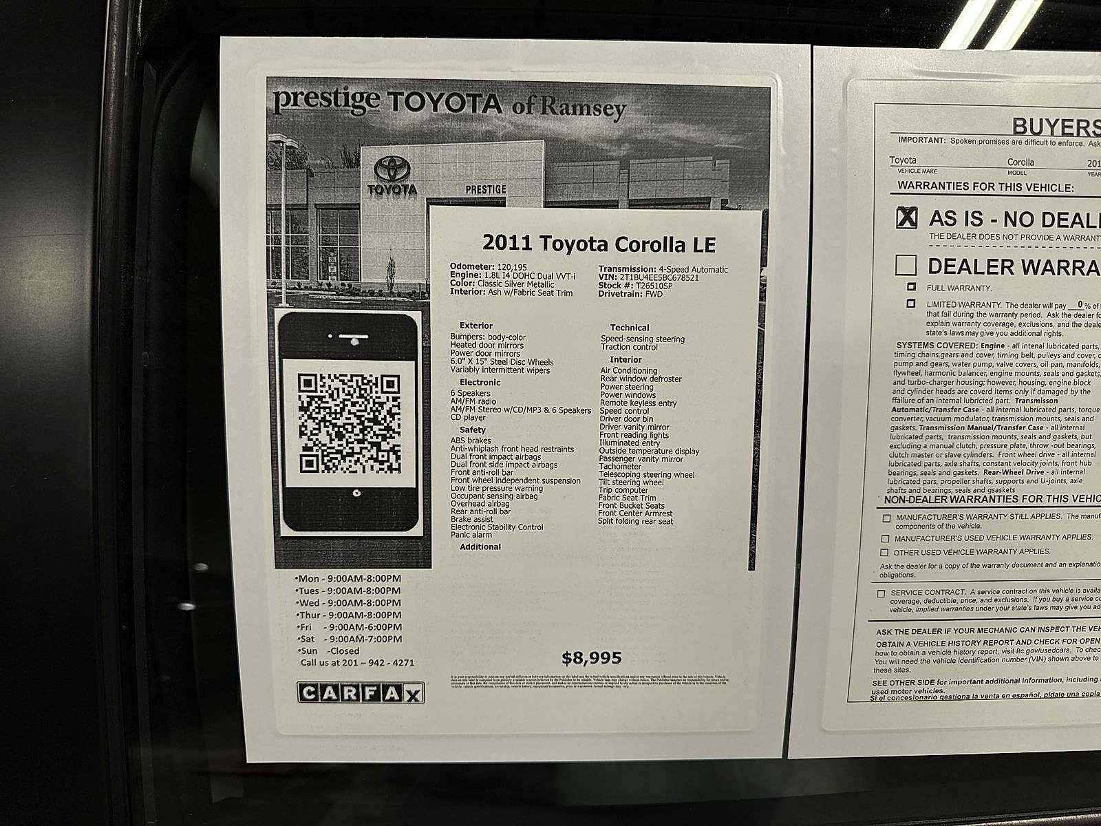 Thumbnail: 2011 Toyota Corolla - 13