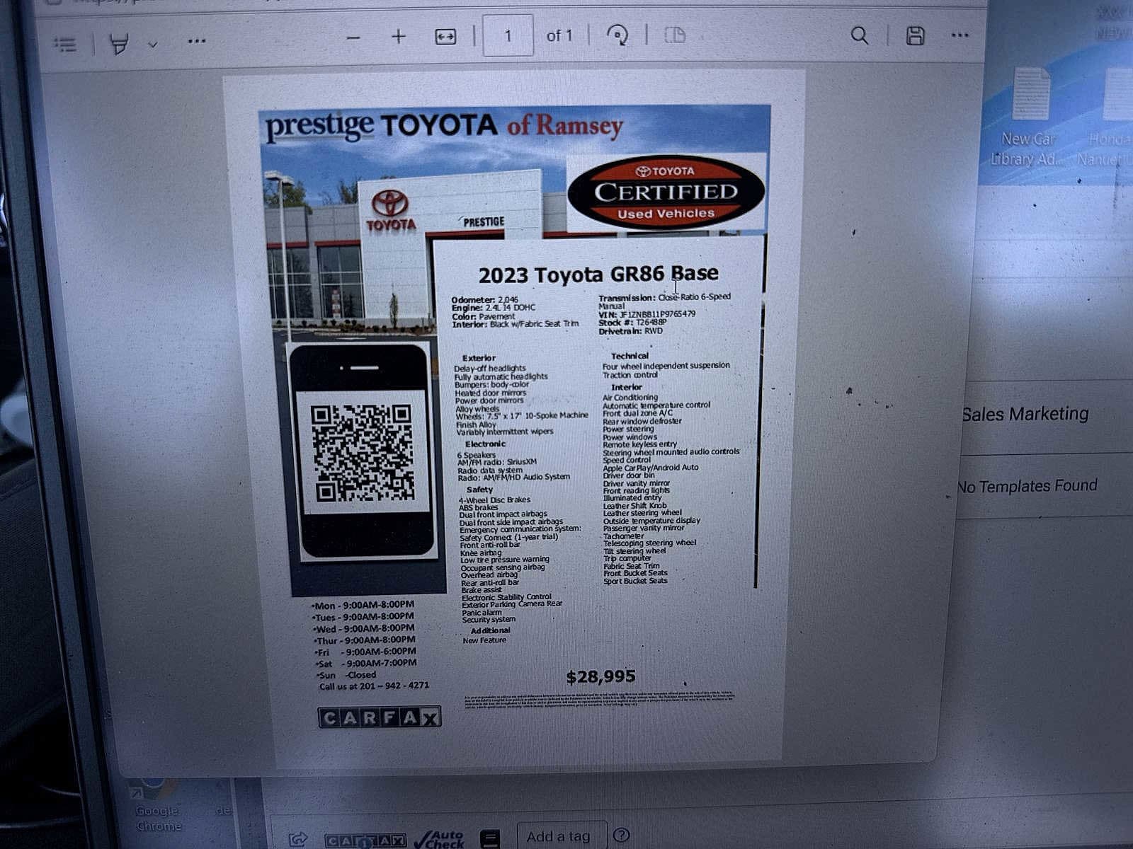 Thumbnail: 2023 Toyota GR86 - 13