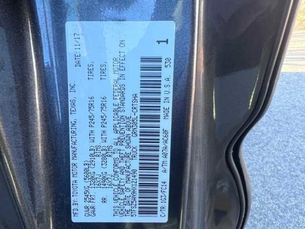 Used 2017 Toyota Tacoma SR5 V6 Truck Access Cab