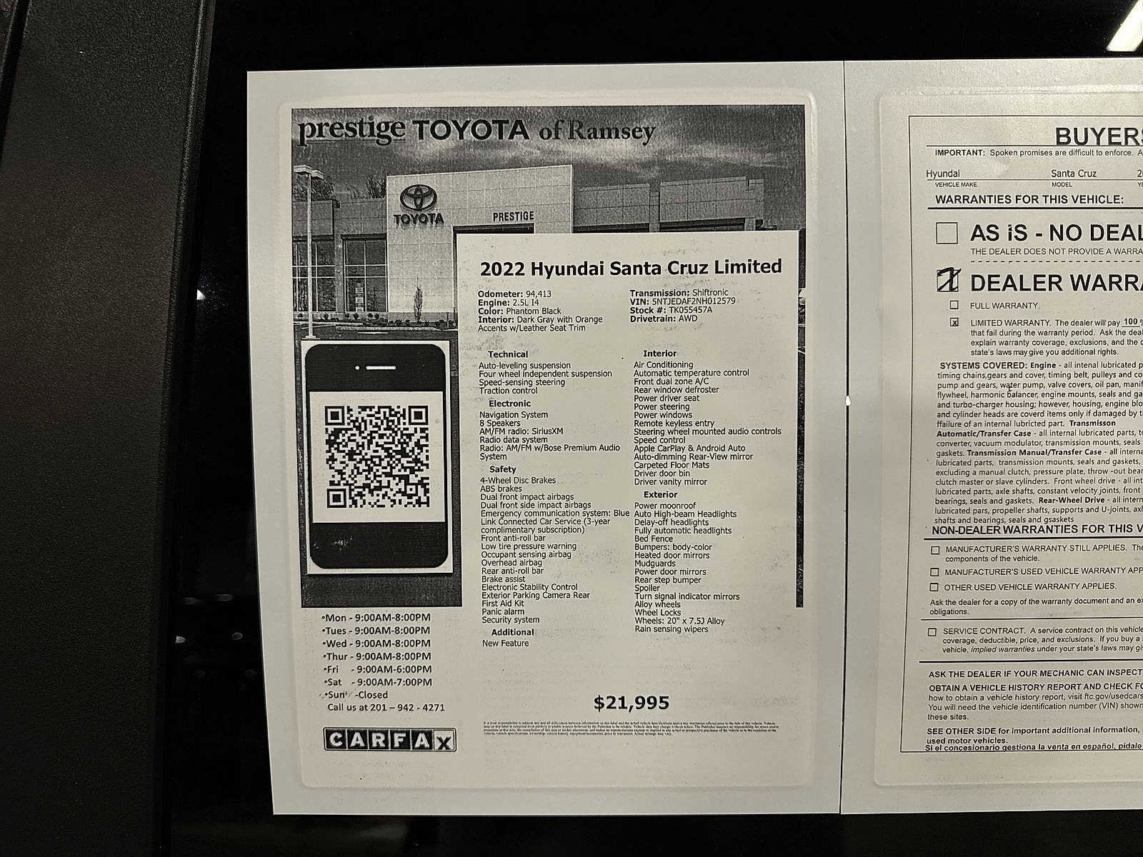 Thumbnail: 2022 Hyundai Santa Cruz - 13