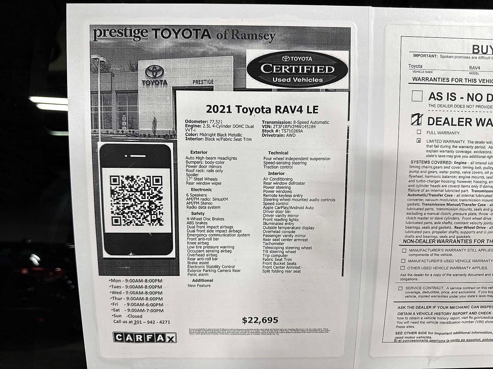 Thumbnail: 2021 Toyota RAV4 - 13