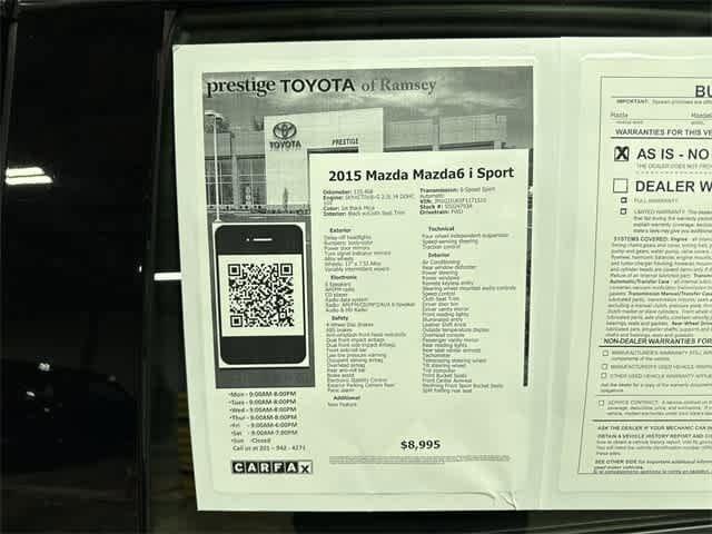 Thumbnail: 2015 Mazda Mazda6 - 13