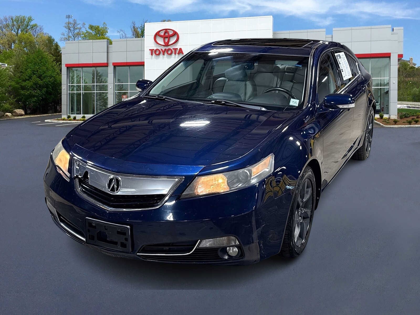 Fathom Blue Pearl 2013 Acura TL Sedan Front-Wheel Drive Automatic