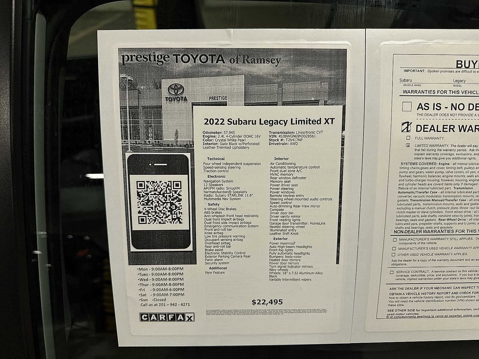 Thumbnail: 2022 Subaru Legacy - 11