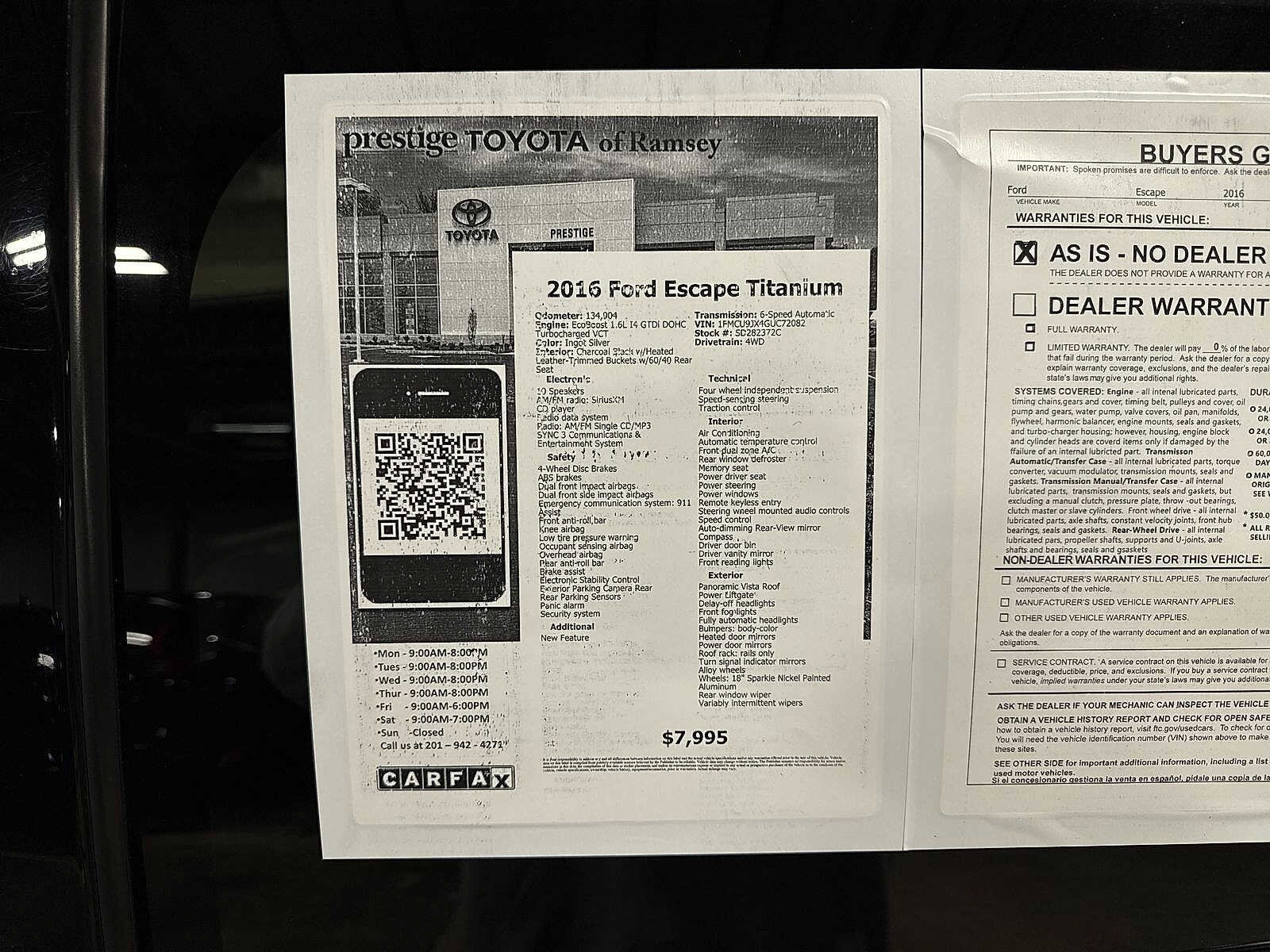 Thumbnail: 2016 Ford Escape - 13