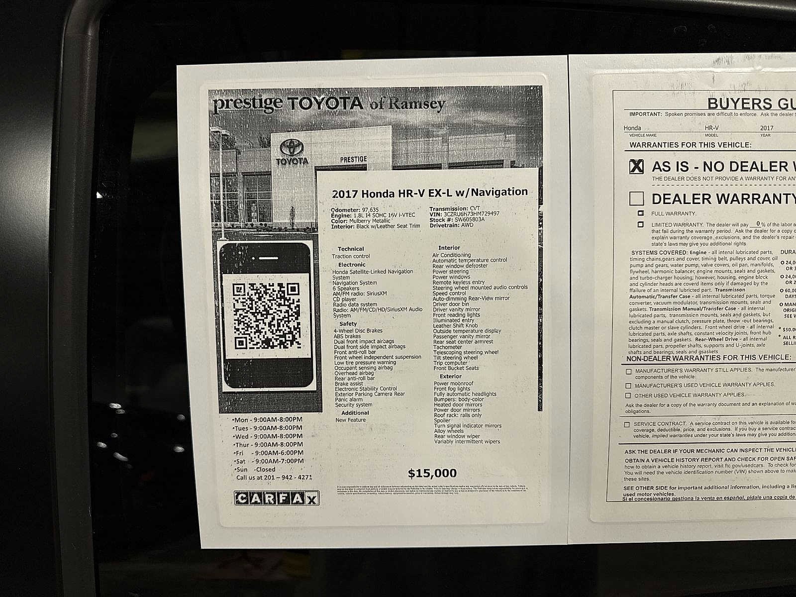 Thumbnail: 2017 Honda HR-V - 12