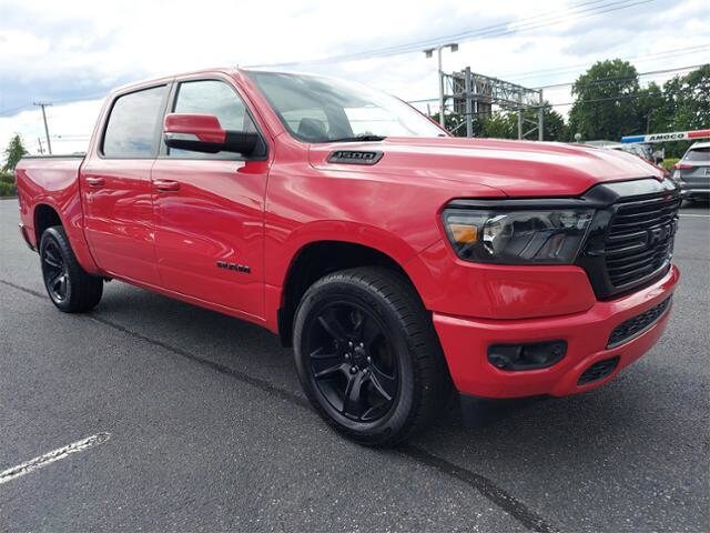 Used Ram Truck Crew Cab Big Horn Lone Star Flame Red For Sale At Lithia Motors Stock Tp