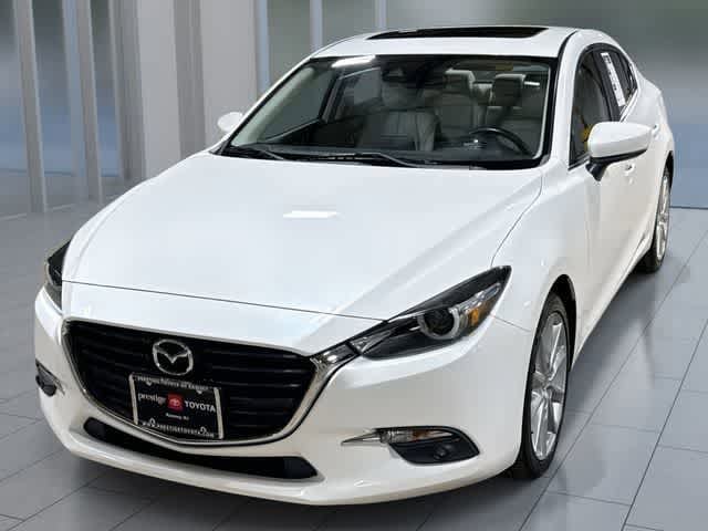 Snowflake White Pearl Mica 2017 Mazda MAZDA3 Grand Touring Sedan Front-Wheel Drive Automatic