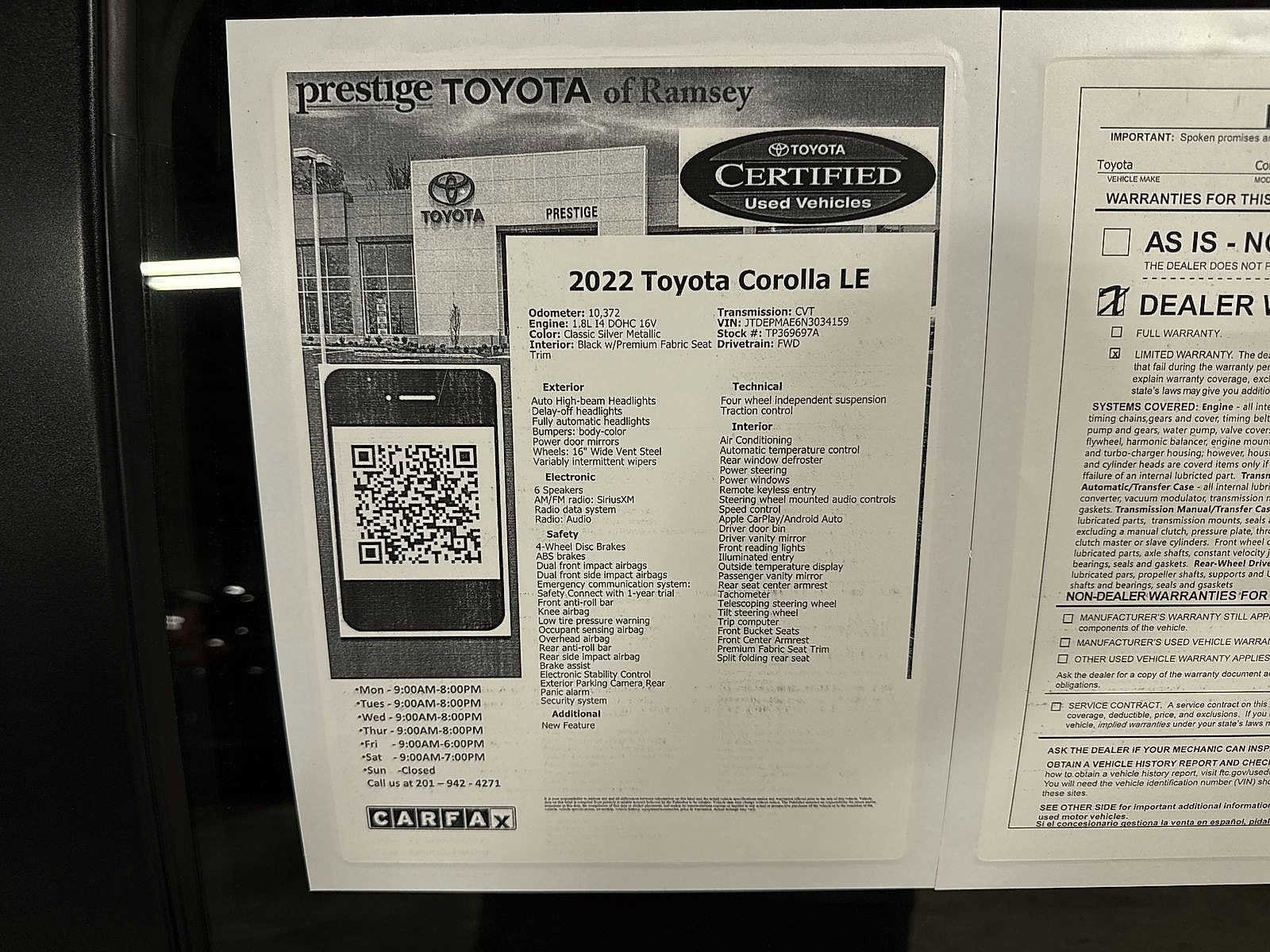 Thumbnail: 2022 Toyota Corolla - 13