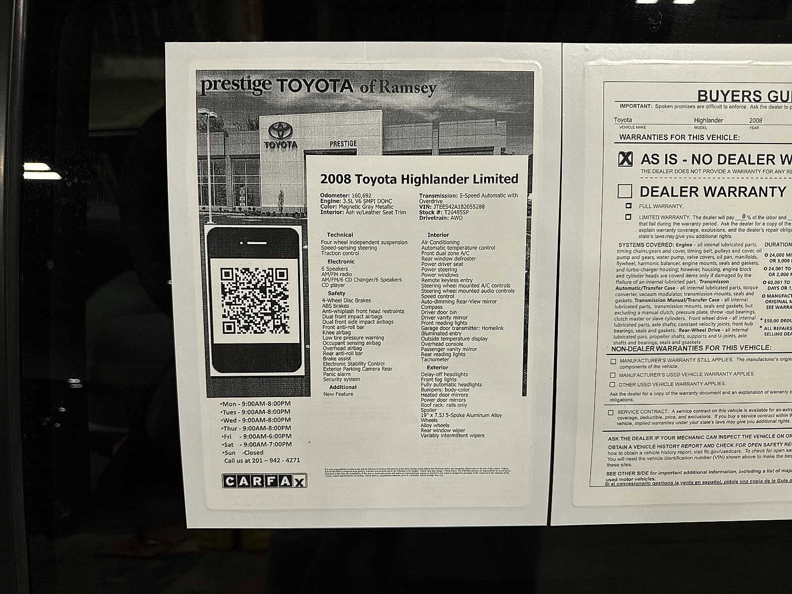 Thumbnail: 2008 Toyota Highlander - 13