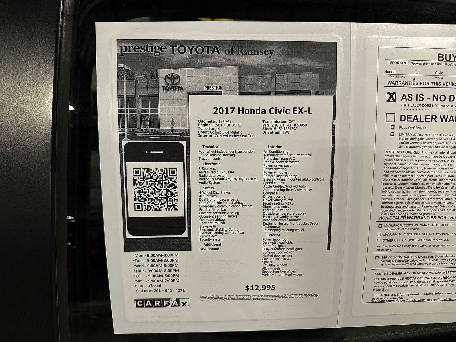 Thumbnail: 2017 Honda Civic - 13