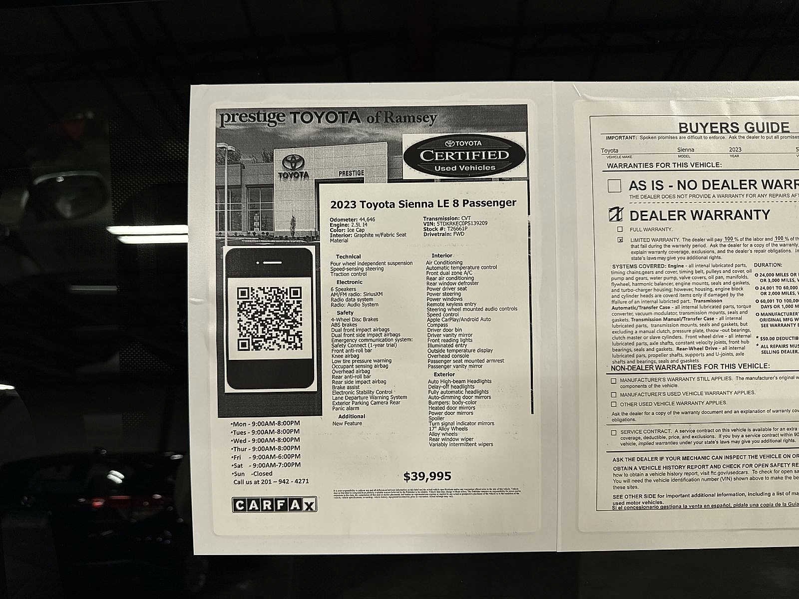 Thumbnail: 2023 Toyota Sienna - 13