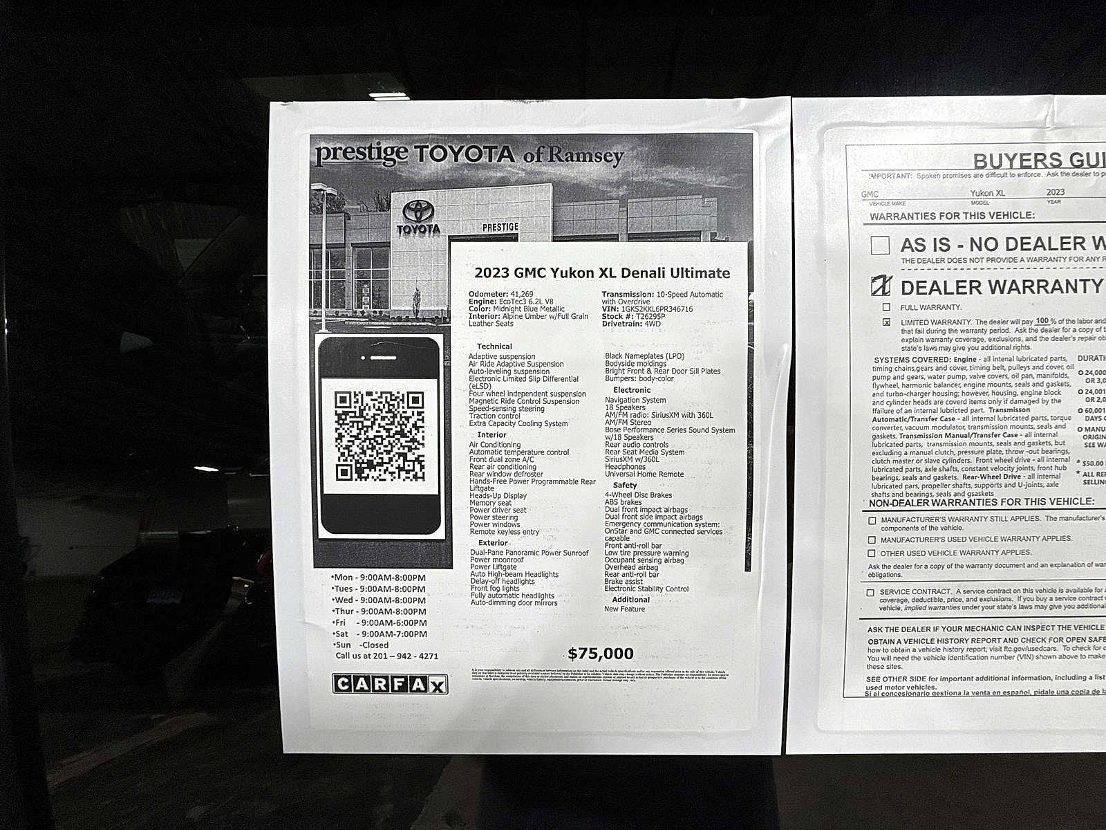 Thumbnail: 2023 GMC Yukon XL - 12