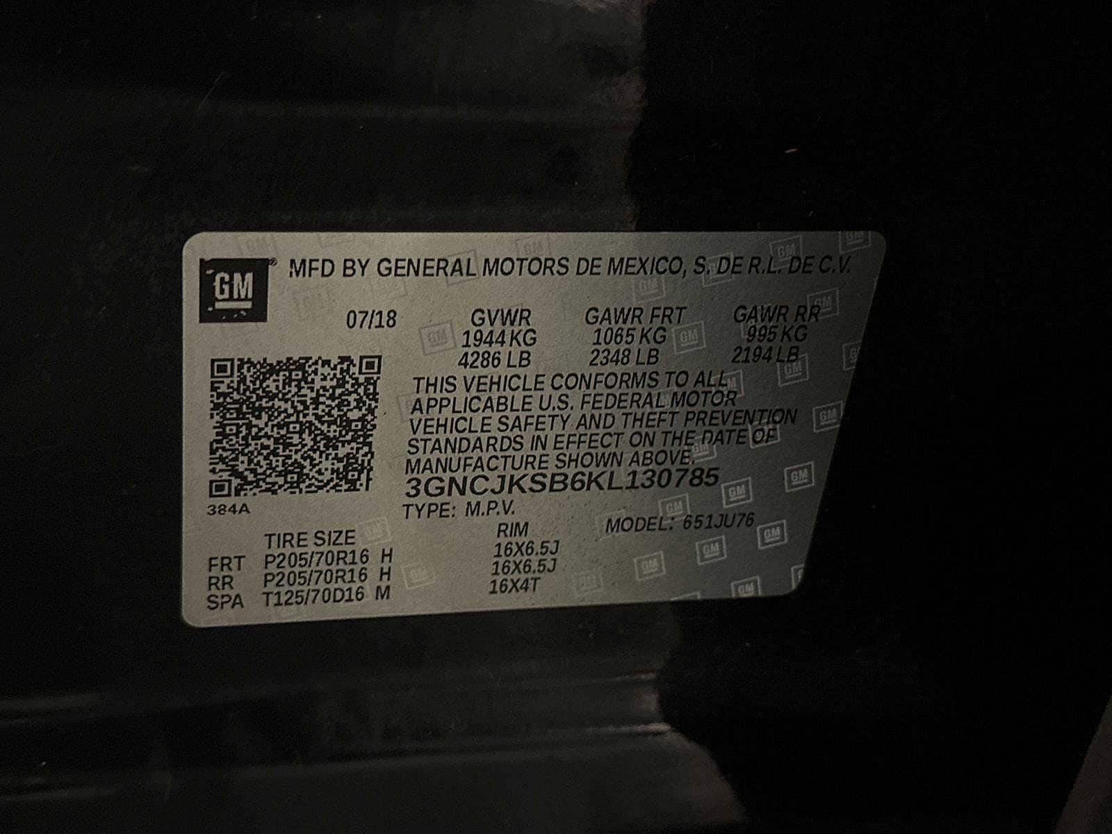 Thumbnail: 2019 Chevrolet Trax - 14