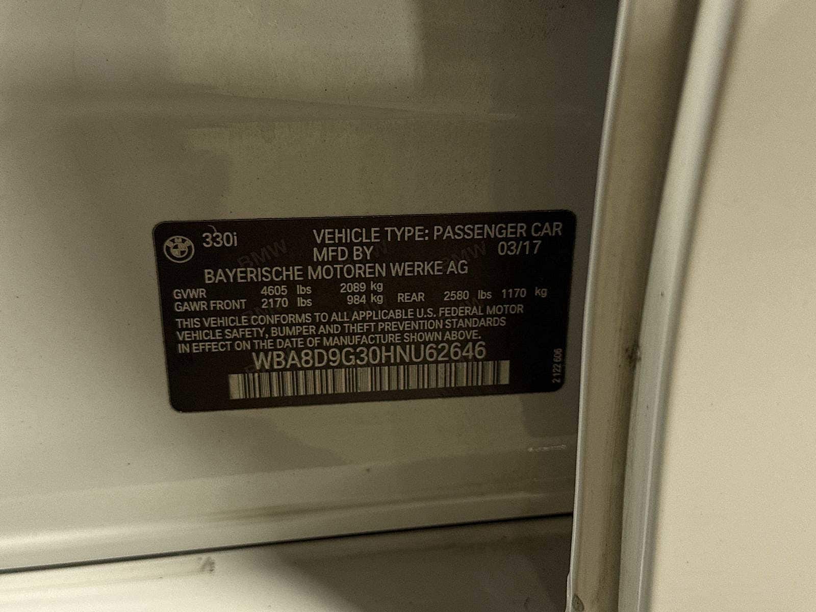 Thumbnail: 2017 BMW 3 Series - 14