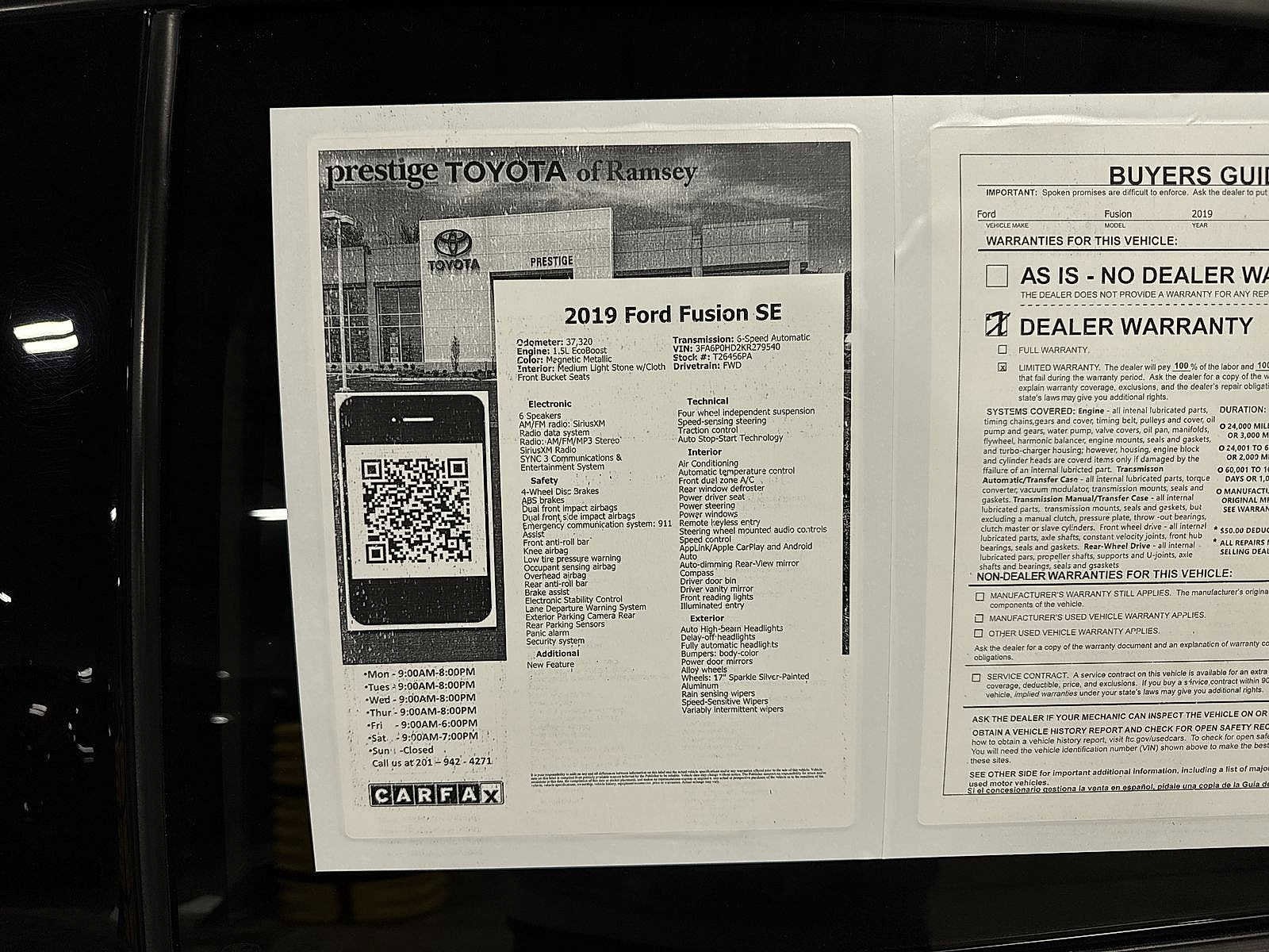 Thumbnail: 2019 Ford Fusion - 13