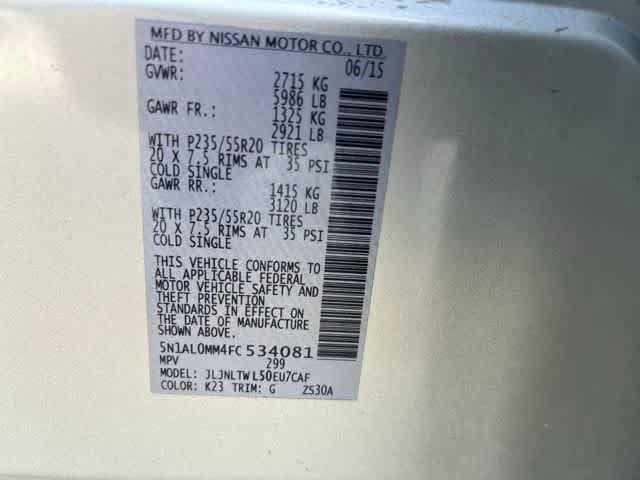 Thumbnail: 2015 INFINITI QX60 - 9