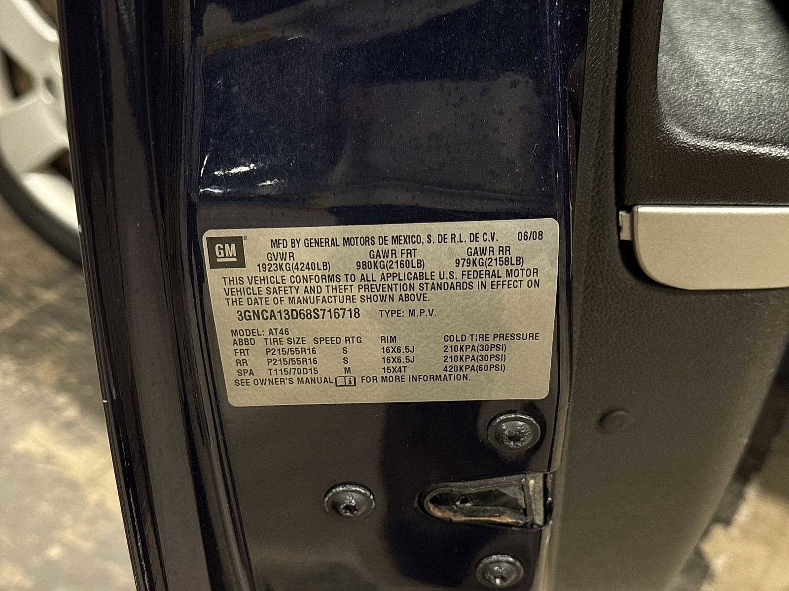 Thumbnail: 2008 Chevrolet HHR - 14