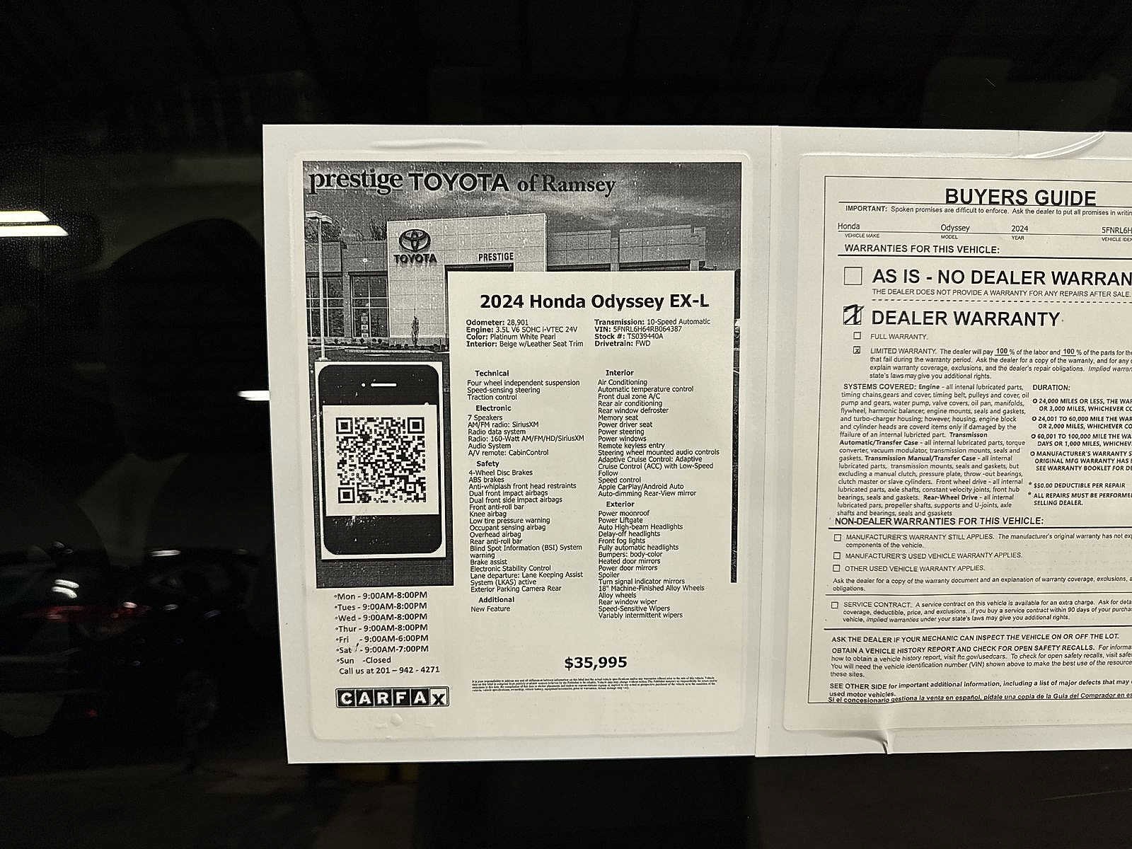 Thumbnail: 2024 Honda Odyssey - 13