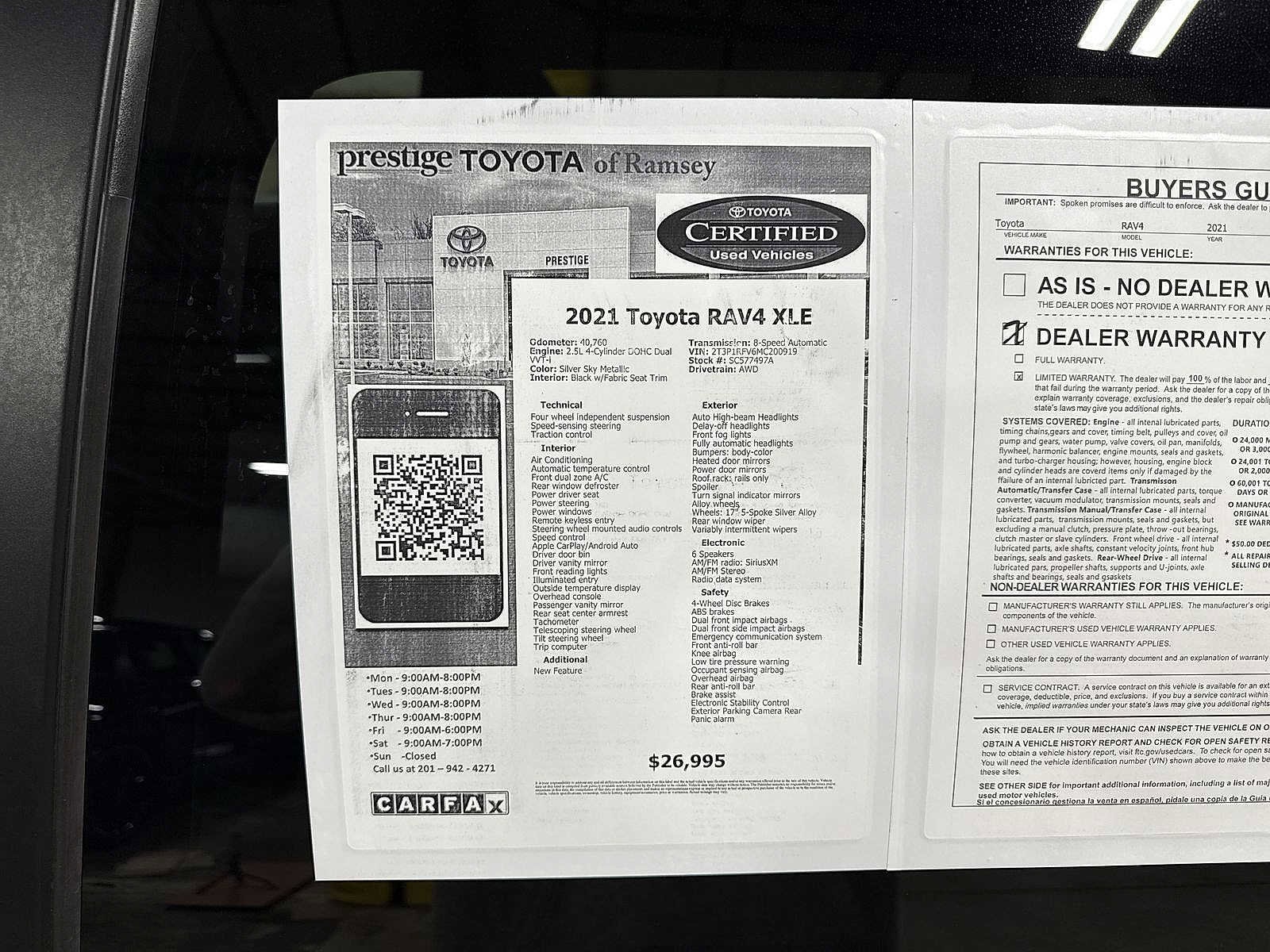 Thumbnail: 2021 Toyota RAV4 - 13