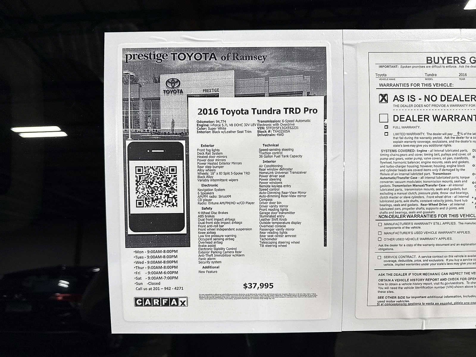 Thumbnail: 2016 Toyota Tundra - 13